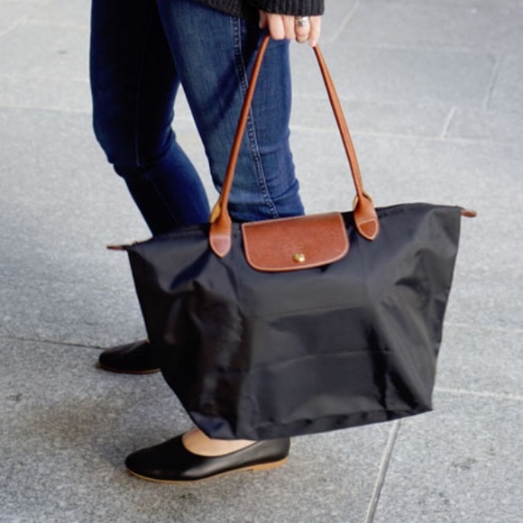 black large longchamp bag